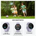 thumbnail image 3 of Garmin Bounce 2 (Light Purple) Kids GPS Smartwatch Gift Box Bundle with PlayBetter HD Screen Protectors, Wall Adapter & Hard Case, 3 of 8