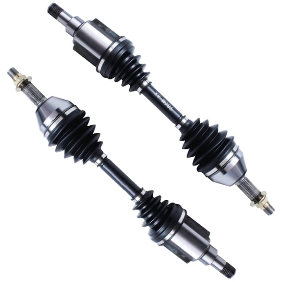 Detroit Axle - Front 2pc CV Axles for Chevrolet Cobalt HHR Pontiac G5 G4 Pursuit Saturn Ion, 2 CV Axle Shafts Assembly