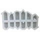 thumbnail image 3 of Molde de vela para casa de estilo nórdico, Mini casas de 12 agujeros, molde de cemento y yeso, arquitectura de yeso DIY para decoración del hogar, regalos, 3 of 8