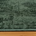thumbnail image 7 of Shadow Thandi Transitional Geometric Dark Green Area Rug, 5x7, 7 of 7