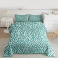 thumbnail image 2 of Homewish Leopard Print Girl Boy 3 Pieces Queen Comforter Set,Jungle Animal Ultra Soft Bedding Sets,Abstract Geometric Bedding Comforter Set Breathable,Super Cozy Room Decor,Reversible, 2 of 8