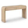 thumbnail image 1 of Meridian Furniture Table Console en Chêne Blanc Cresthill, 1 of 11