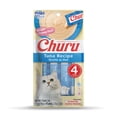 thumbnail image 1 of INABA Churu Cat Treats, Grain-Free Lickable Creamy Purée with Vitamin E - Tuna Recipe, 4 tubes, 1 of 9