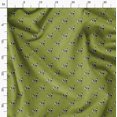 thumbnail image 3 of Soimoi Tissu Satin Modal Imprimé Chien au Mètre 42 Pouces de Large, 3 of 6
