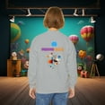 thumbnail image 4 of Dino-Explorer's Delight: Kids' Crewneck Shirt Youth Crewneck Sweatshirt, 4 of 4