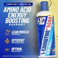 thumbnail image 2 of Ronnie Coleman Signature Series L-Carnitine XS 3000 Liquid, Amino Acids Metabolism and Lean Muscle Strength Support, Stimulant Free, Sugar Free, Zero Carbs, Blue Razz, 16 Oz, 2 of 5