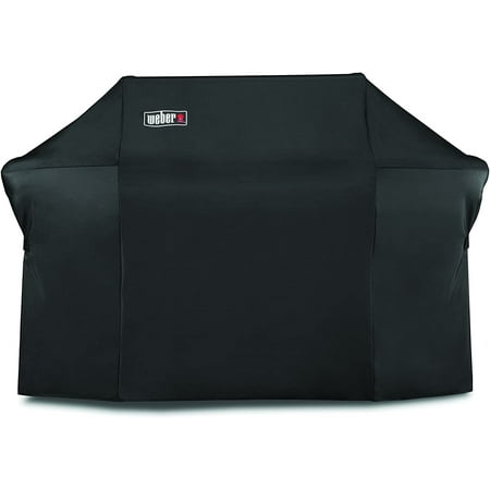 Weber 7109 Grill Cover with Storage Bag for Summit 600-Series Gas Grills,Black