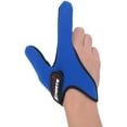 thumbnail image 4 of Anti Slip Finger Glove for Men Women Unisex Elastic Band Fishing Finger Gloves Protector for Outdoor Fishing Fit Right Hand(Blue), 4 of 7