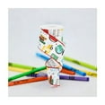 thumbnail image 3 of shinoda design center 8567347205 2.5" x10yd white/multi wired school rocks ribbon, 3 of 3