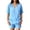 Sky Blue, variant on Costeam Womens 2 Piece Linen Blend Co Ord Set V Neck Short Sleeve Top and Elastic Waist Shorts Casual Summer Matching Outfit with Side Pockets