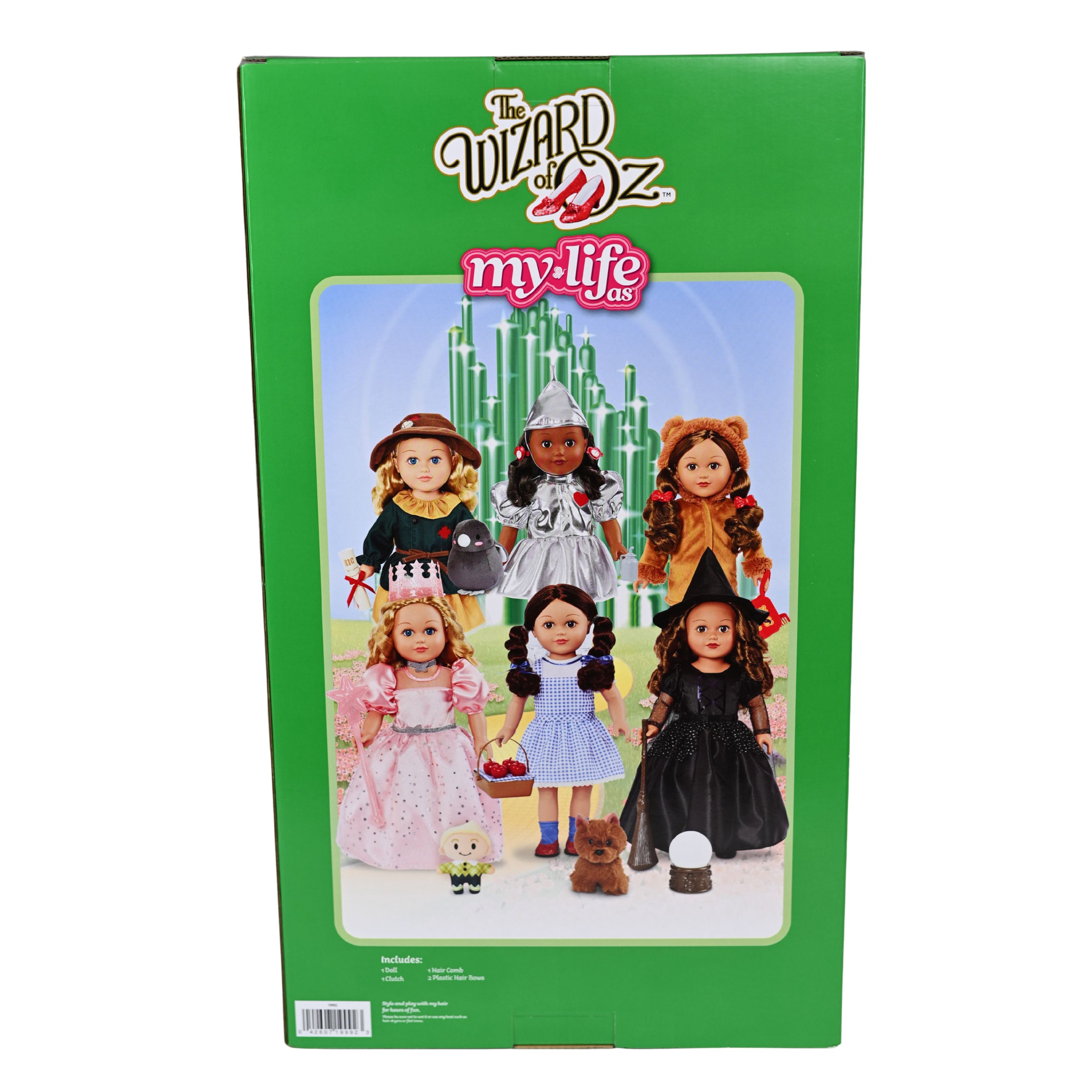 My Life As Wizard of Oz Cowardly Lion Posable 18-inch Doll