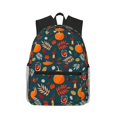 thumbnail image 1 of Disketp Autumn with Pumpkins Mochila Ligera Clásica con Múltiples Bolsillos, Mochila Casual para Hombre y Mujer, Ideal para Escuela, Trabajo y Viajes, 1 of 6