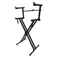 thumbnail image 1 of Soporte de teclado de 2 niveles, altura ajustable, portátil, robusto, fácil de instalar, profesional y práctico. Soporte para pianos electrónicos., 1 of 10