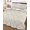 Taupe Tan, Creamy Beige, variant on Full Size Quilt Bedding Set, Beige Plaid Reversible Summer Quilt 3 Pieces, Classic Minimalist Abstract Geometric Grid Lightweight Bedspreads Coverlets with 2 Pillow Shams for All Seasons
