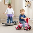 thumbnail image 3 of Infans 3 in 1 Rocking Horse with Detachable Balance Board and Height Adjustable Seat, 3 of 6