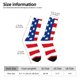 thumbnail image 2 of Fotbe America Flags3 Calcetas Largas con Estampado para Hombre y Mujer – Calcetas de Compresión Transpirables y Elásticas, Viajar y Uso Diario Talla 5-11, 2 of 6