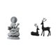 thumbnail image 1 of Figura De Ciervo Guan Yin, Escultura De Buda Feng Shui, Reno De Resina, Centro De Mesa, Artesanía China, Animal Femenino, Regalo Para Mesa De Interior, Sala De Estar, Estudio, Balcón, 1 of 8