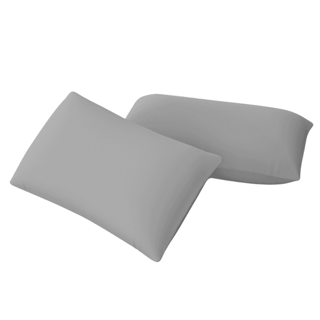 Set 2 Fundas Almohada King Size Gris Tesso Home