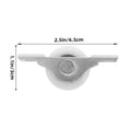 thumbnail image 2 of DEEPCRAFF 5Pack Metal Roller for Sliding Screen Door Rollers Shaped Groove, 2 of 8