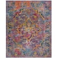 thumbnail image 2 of SAFAVIEH Crystal Odran Oriental Area Rug, Navy/Light Blue, 8' x 10', 2 of 8