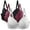 Black, variant on Push Up Bras for Women Plus Size Bras for Everyday Comfort Underwire Lace Underwear, 2-Pack