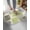 Green, variant on Luxury Plush Bathroom Rugs Mat, Black Grey Ombre Soft Shaggy Bath Carpet, Vintage Abstract Smear Aesthetics Non-Slip Floor Mat for Kitchen, Bedroom, 16"x24"
