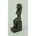 thumbnail image 2 of Pharaon Égyptien Assis sur la Statue du Trône, 2 of 4
