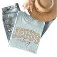 thumbnail image 4 of Jesus Is King Minimalist Christian T-Shirt – Trendy Boho Faith Graphic Tee, Simple Religious Shirt Gift for Men & Women, 4 of 6