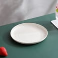 thumbnail image 1 of Zhuge 6pcs 5.9 Inches Lightweight Mini Wheat Straw Plates,Reusable Plate Set Dishwasher & Microwave Safe,Unbreakable Deep Dinner Plates,They are easy to clean,Beige, 1 of 5