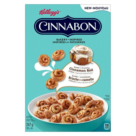 Kellogg's® Cinnabon® Cereal 247 g, New
