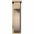 thumbnail image 2 of 6"W x 14"D x 22"H Del Monte Rough Sawn Corbel w/Backplate, Douglas Fir, 2 of 9