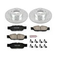 thumbnail image 3 of PowerStop Front Z23 Evolution Sport Carbon-Fiber Ceramic Brake Pad and Drilled & Slotted Rotor Kit Fits: BMW Select Models K6346, 3 of 10