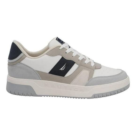 Tenis Nautica Hombre Casual Urbano Ajustable Moderno beige 25