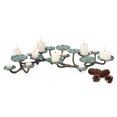 thumbnail image 2 of SPI Home- San Pacific Intl 34028 Blossom Pillar Candelabra, 2 of 4