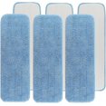 thumbnail image 1 of 18" Replacement Microfiber Pad for Rubbermaid Commercial 18 Inch Mops Head - Wet & Dry Commercial Cleaning Reusable Mop Refills Fit for Any Microfiber Flat Mop System 18"(6Pcs), 1 of 7