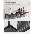 thumbnail image 4 of Juego de 2 organizadores de estantes Spice Racks SONGMICS de metal, 4 of 7