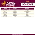 thumbnail image 2 of Metrix Premium Chassis Parts - Front Sway Bar Stabilizer Bar Link Fits 17-22 Mitsubishi Mirage G4, 14-22 Mirage, 03-07 Lancer FWD, 97-02 Mirage, 15-22 Dodge Attitude, K90247, Made in Europe, 2 of 6