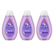 Johnson's Bedtime Baby Bubble Bath with NaturalCalm Aromas, Hypoallergenicand Sulfate-Free Nighttime Bubble Bath, 13.6 fl. oz, Pack of 3