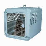 Sport Pet Designs, Dog Kennels, 30 Collapsible Plastic Pet Kennel/Crate, Blue, Medium