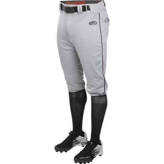 Rawlings Youth Launch 1/8" Piped Knicker Pant | Blue Grey/Black | 2XL