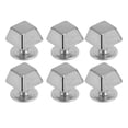 thumbnail image 1 of Trapezoid Rivet 8mm Zinc Alloy Decorative Rivets Set 30 Sets Screws Handbags Shoes Clothing, 1 of 7