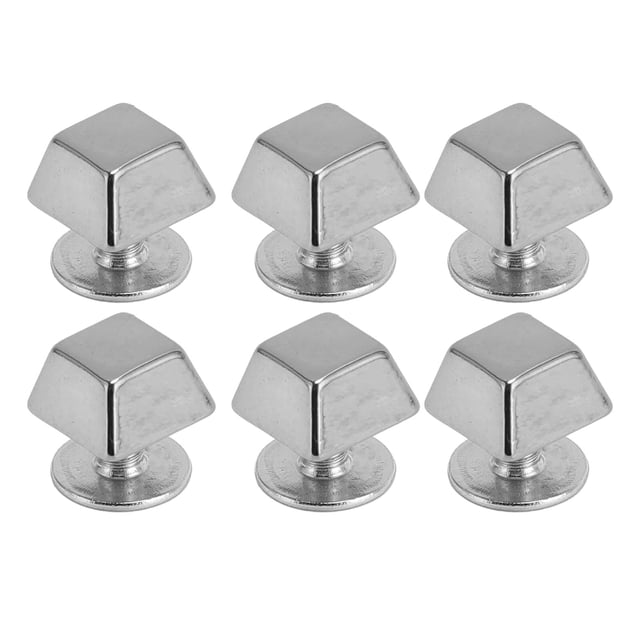 Trapezoid Rivet 8mm Zinc Alloy Decorative Rivets Set 30 Sets Screws Handbags Shoes Clothing