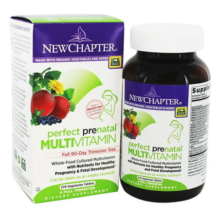 New Chapter - Parfait prénatale multivitamines - 270 Vegetarian Tablets