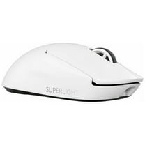 Logitech G PRO X Superlight 2 Lightspeed Wireless Gaming Mouse, Lightweight, LIGHTFORCE Hybrid Switches, Hero 2 Sensor, 32,000 DPI, 5 Programmable Buttons, USB-C Charging, PC & Mac - White