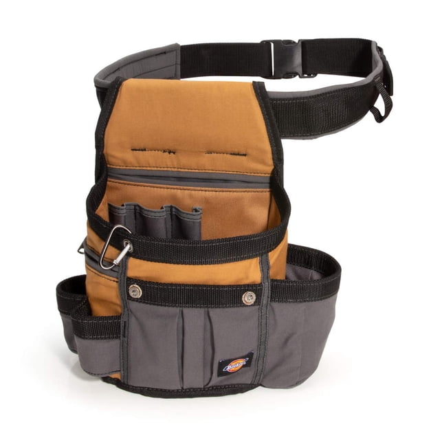 Cinturón para herramientas Dickies con 8 bolsillos acolchado y bolsa utilitaria de lona