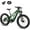 Green, variant on FREESKY 2500W BAFANG Motor Electric Bike for Adults, 48V 30Ah Samsung Cells Battery 120 Miles 38+MPH, 26" Fat Tire Full Suspension All-Terrain E-Bike, UL 2849