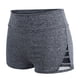 thumbnail image 4 of Gibobby Shorts Deportivo Pantalones cortos de yoga sin perspectiva para correr y fitness de cintura alta para mujer(Gris, M), 4 of 5