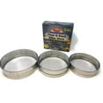thumbnail image 2 of Stainless Steel Sieve ~ Set of 3 ~ for Flours, Seeds, Beans & Lentils - Sizes 6.7", 7.5", 8.25" by Rani Brand, 2 of 4