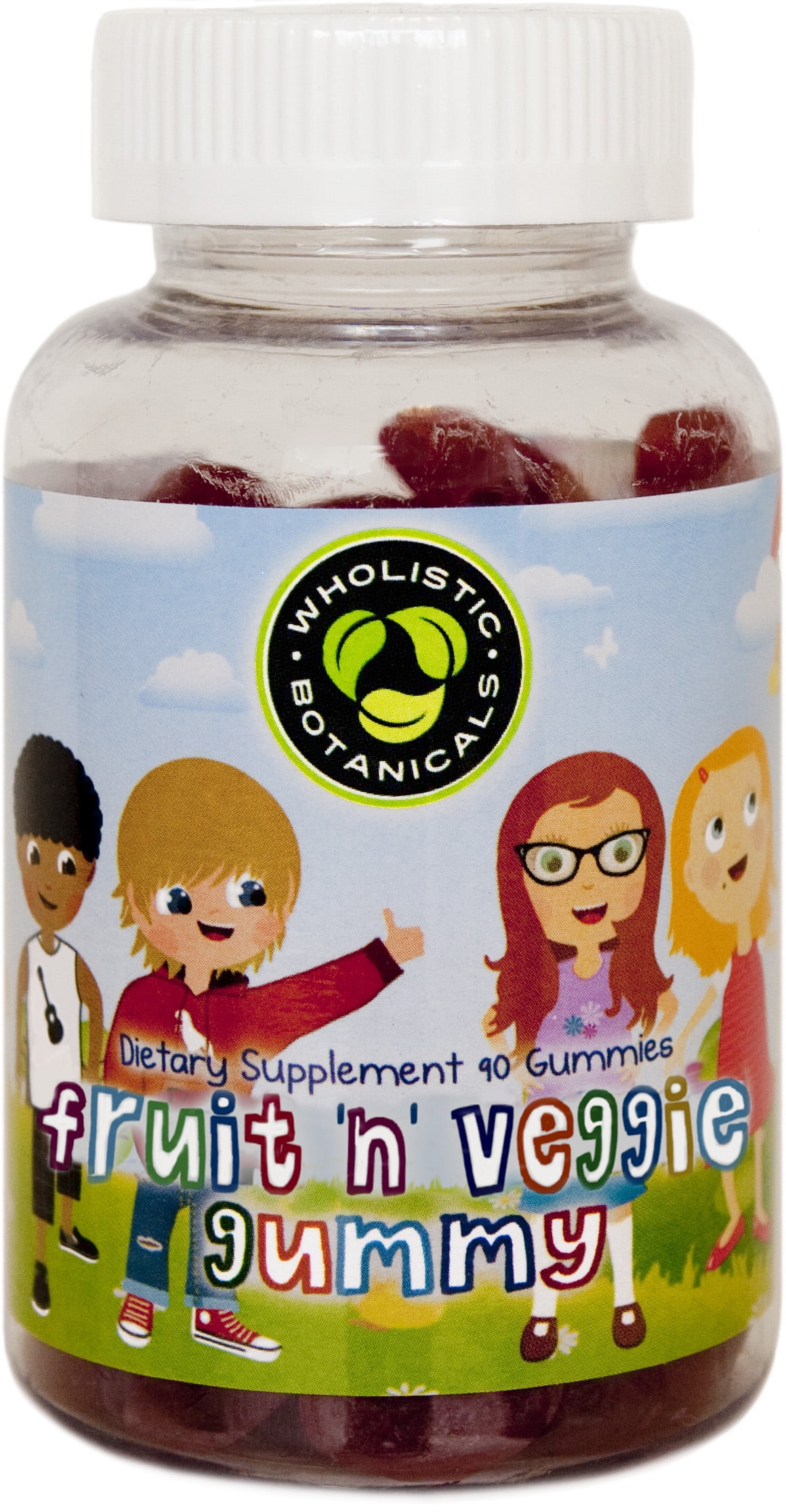Wholistic Botanicals Fruit 'n' Veggie Gummy 90 ct.
