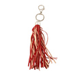 thumbnail image 4 of 12 Piece Faux Leather Tassel Carabiner Key Chains Keychains Two Tone 8.75" Assorted Colors, 4 of 7